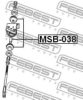 MITSUBISHI MR162680 Control Arm-/Trailing Arm Bush